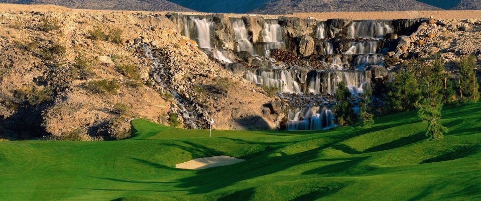 The Revere Golf Club offers views of the Las Vegas Skyline and mountains beyond. According to their website, "This par-72 layout will test your shot making capabilities with classic risk/reward scenarios."