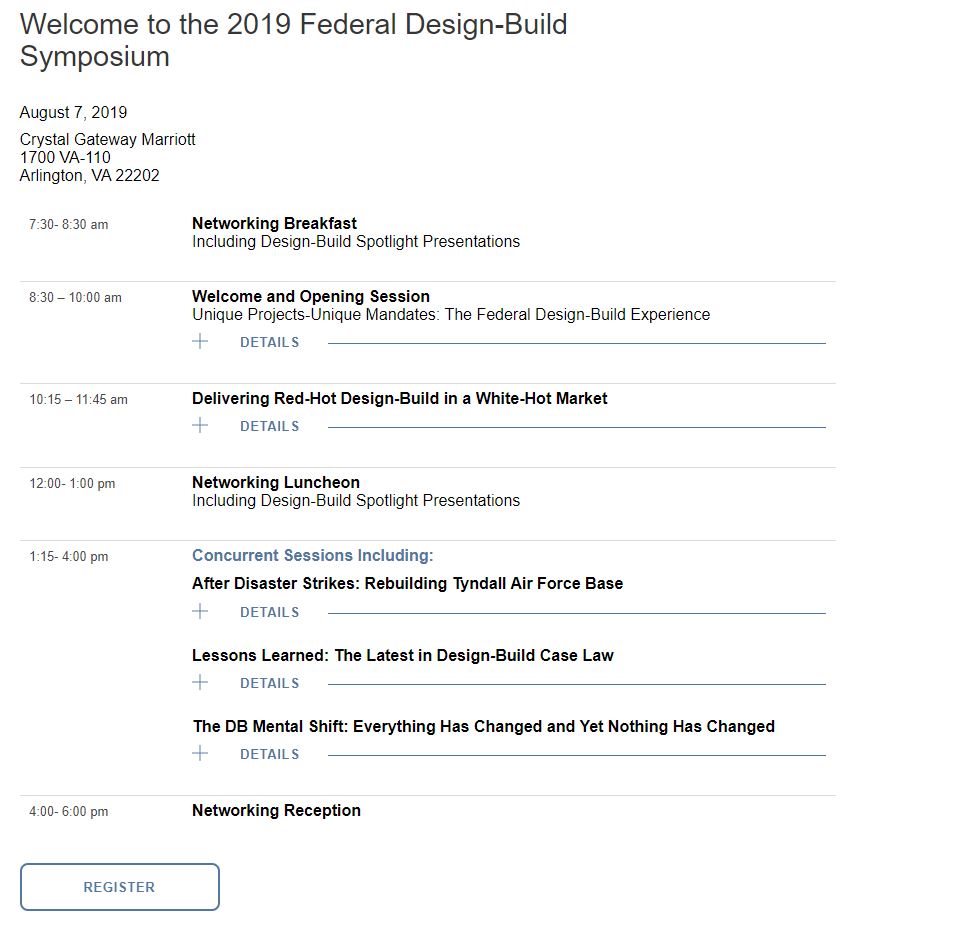 federal design-build symposium
