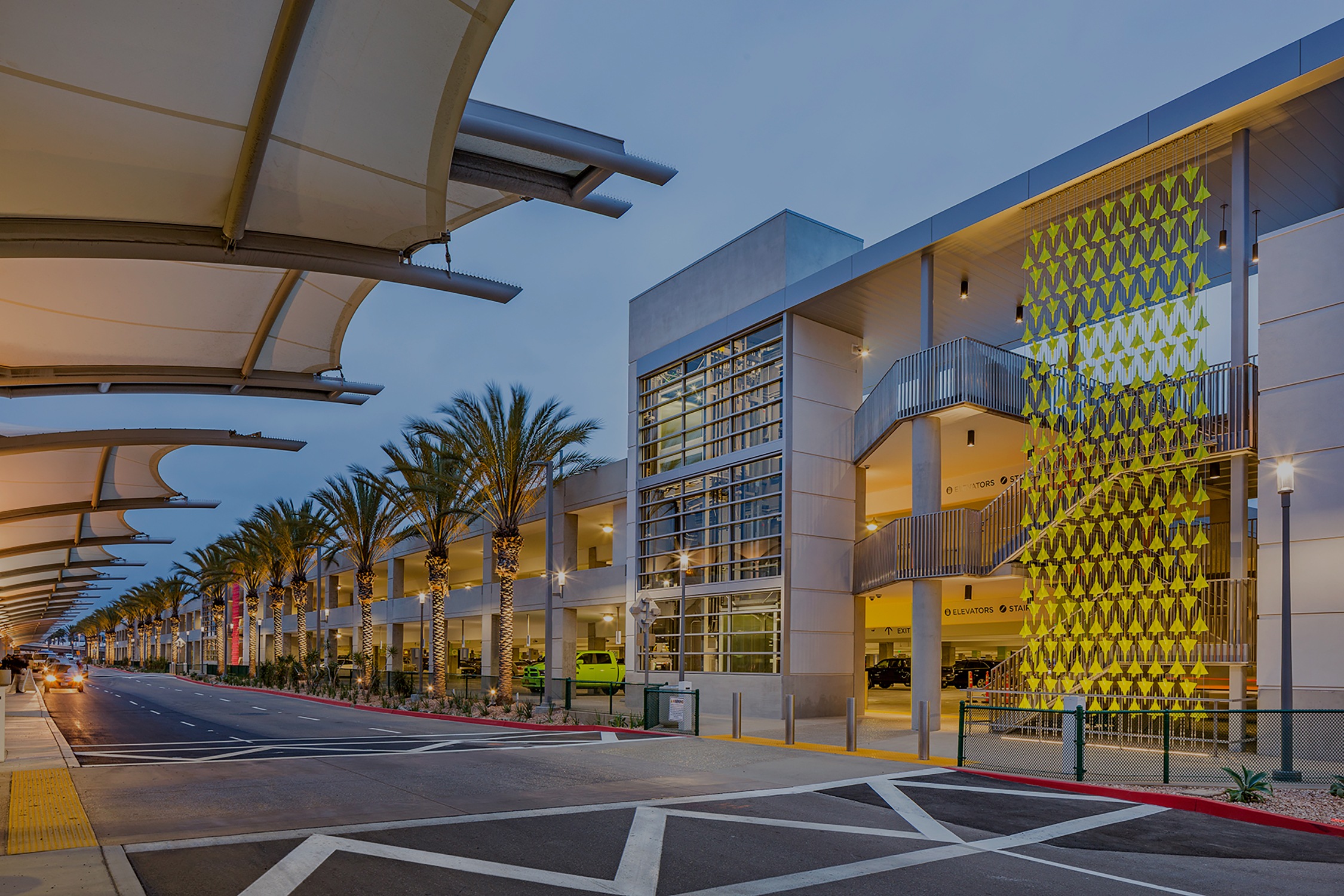 San Diego International Airport Terminal 2 Parking Plaza